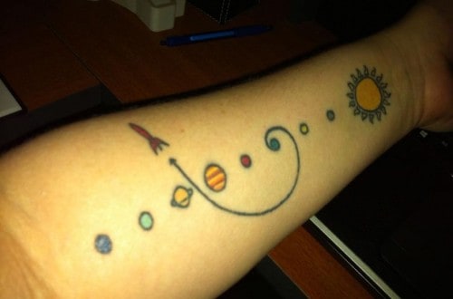 14 Best Tattoos to Explore Space With