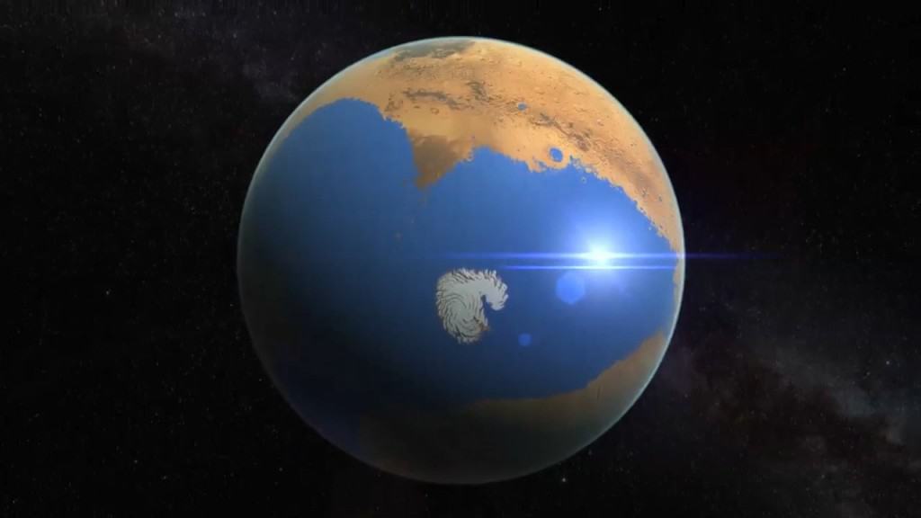 4.3 Billion Years Ago Mars Had An Ocean