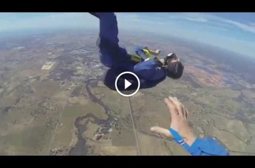 Shocking Mid-Air Seizure Befalls Man…How He Lands Will Amaze You