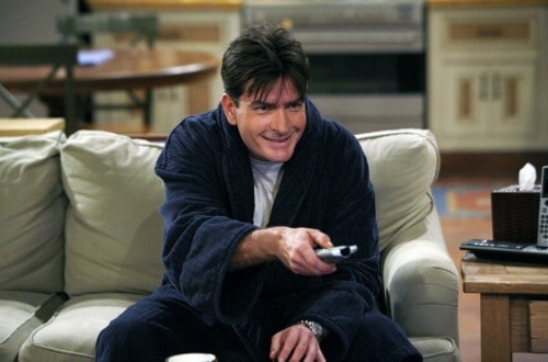 Charlie Sheen Flips Out On Two And A Half Men Creator