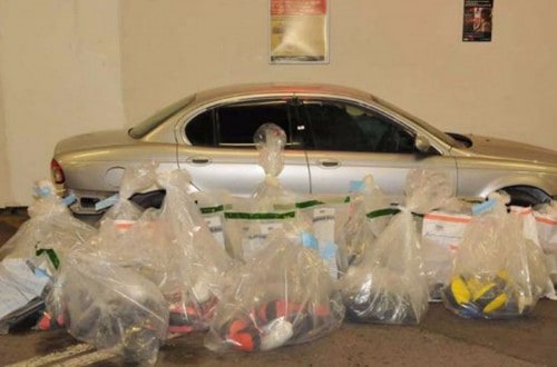 Criminals Try To Smuggle 230 Kilograms Of Heroin In Custom Jaguar