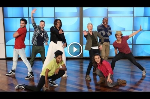 First Lady Michelle Obama Dances To ‘Uptown Funk’ With Ellen DeGeneres