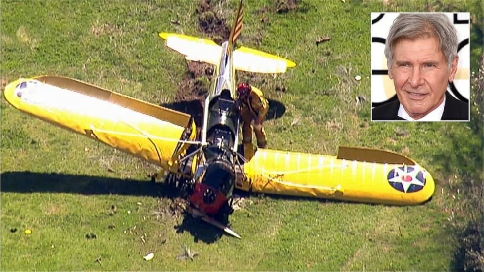 Harrison Ford Hospitalized Following Plane Crash