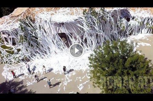 Howie Mandel’s House Gets Covered In Toilet Paper