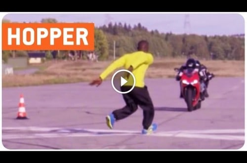 Impressive Swede Jumps Not One But Two Speeding Bikes