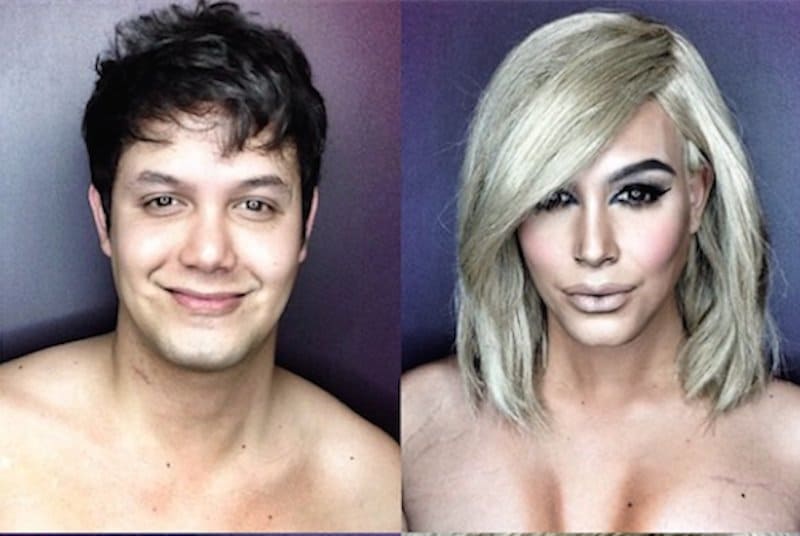 Makeup Artist Transforms Himself Into Female Celebrities