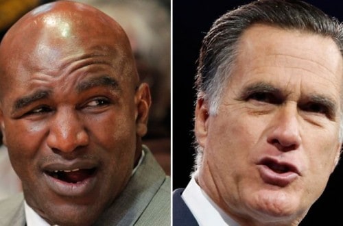 Mitt Romney Will Square Off Against Evander Holyfield In The Ring