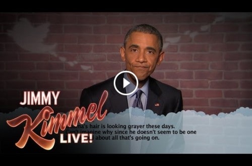 President Barack Obama Reads Mean Tweets on Jimmy Kimmel Live!