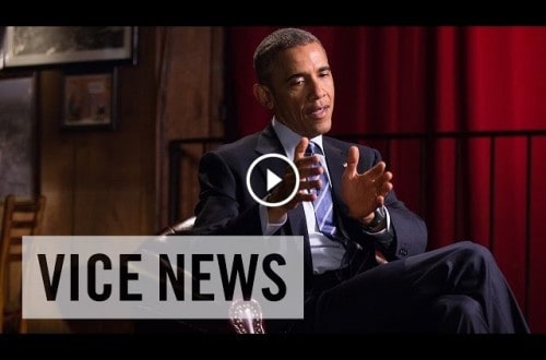 President Barack Obama Talks About Legalizing Marijuana With VICE News