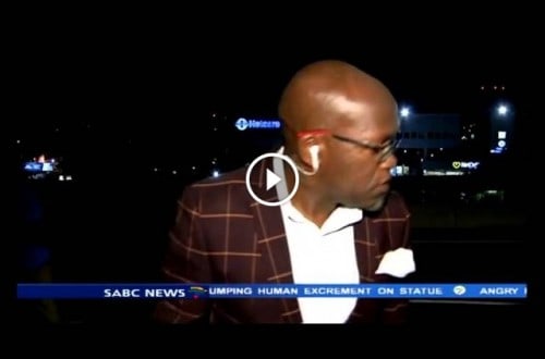 South African TV Reporter Robbed Live On Camera