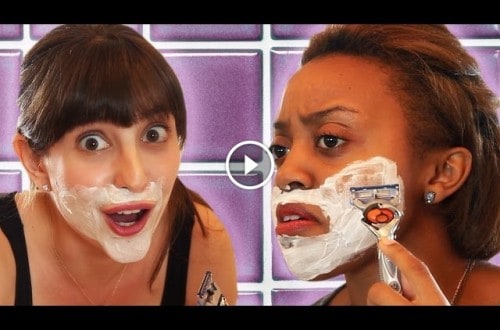 These Women Shave Their Faces, Their Reactions Are Priceless!