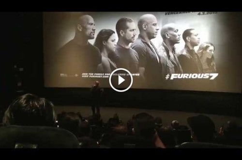 Vin Diesel Brings Tears At This Furious 7 Screening