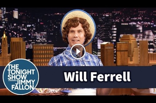 Will Ferrell Shows Up As Little Debbie On The Tonight Show With Jimmy Fallon