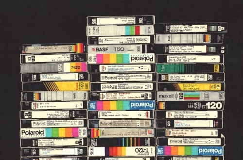 Amazing Retro VHS Cover Art For Modern TV And Movies