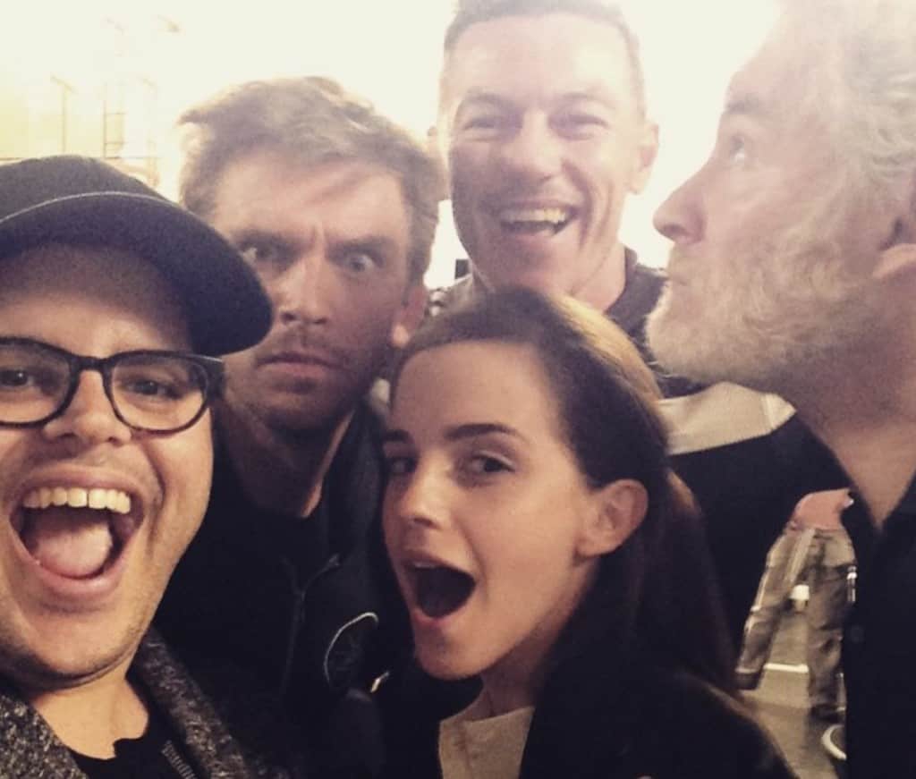 Beauty And The Beast Cast Looking Excited On Instagram