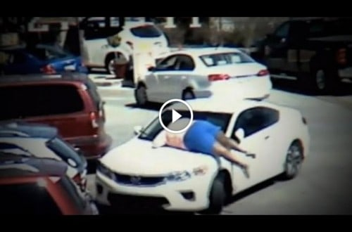 Car Thief Tries To Steal Woman’s Car, You Wont Believe What Happened Next