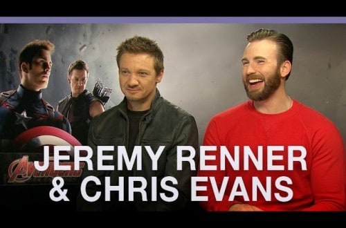 Chris Evans And Jeremy Renner Degrade Black Widow In Interview