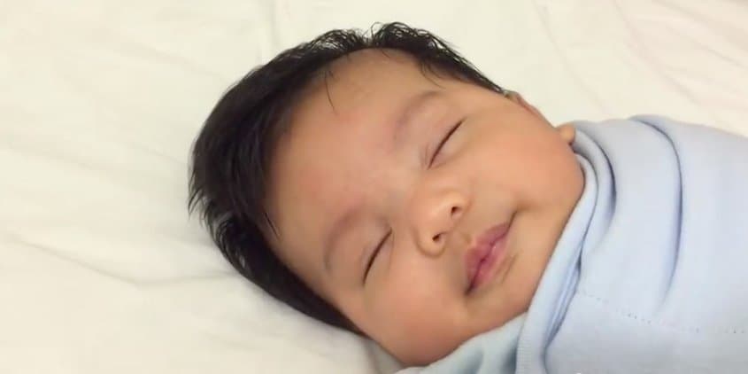 Dad Discovers How To Get His Baby To Sleep In Under A Minute