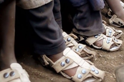 Guy Invents Ingenious Shoes That Grow