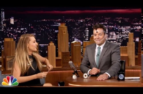 Jimmy Fallon And Blake Lively Play ‘Say Anything’