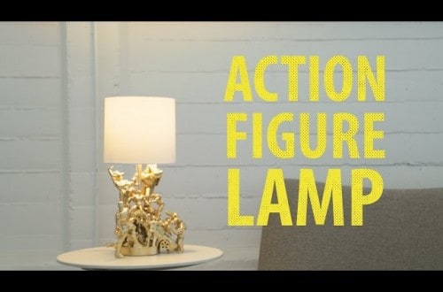 Old Toys Gets New Life As Easy-To-Do Elegant Lamp