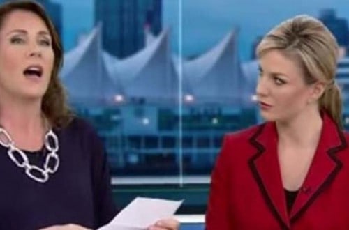 Pregnant News Anchor And Cast Handles Hecklers Like A Boss