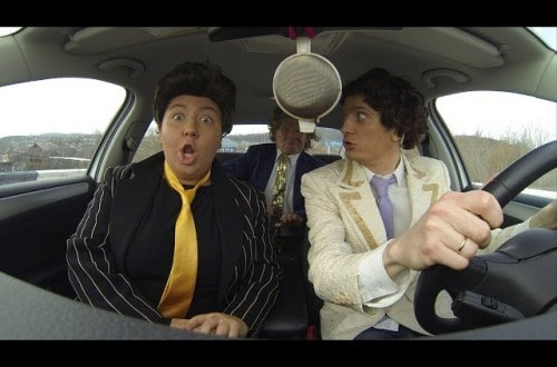 Three Russians Give Us Another Amazing Lip Sync Video While Driving A Car