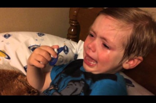 Toddler Hears Hillary Clinton Is Running For President… He Isn’t Happy