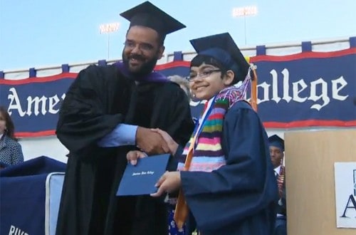 11-Year-Old Sacramento Boy Graduates From College
