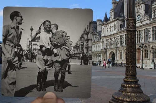 18 Awesome Pictures That Seamlessly Blend Paris’ Past And Present