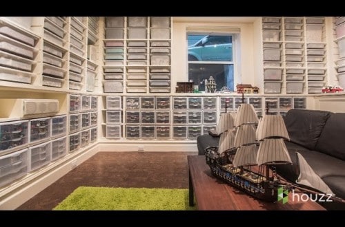 Architect Turns A Disgusting Basement Into A Lego Fantasyland