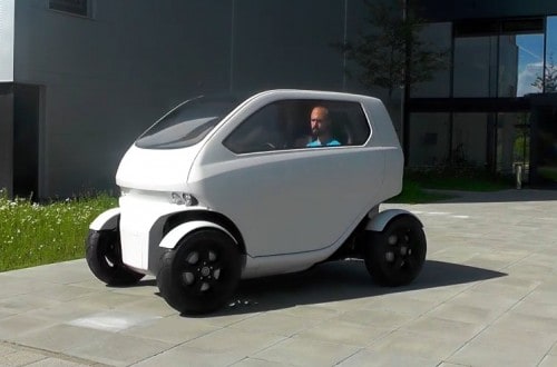 German-Engineered Electric Car Transforms And Rolls Out