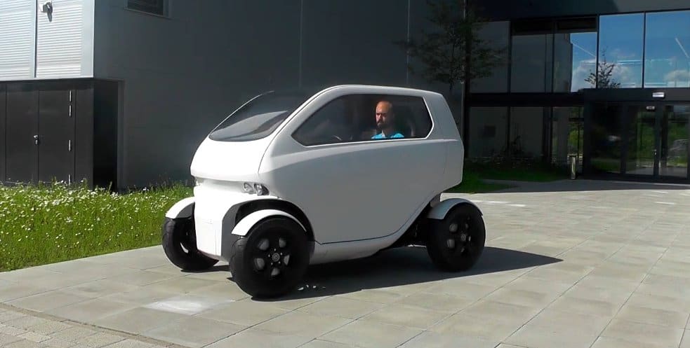 German-Engineered Electric Car Transforms And Rolls Out