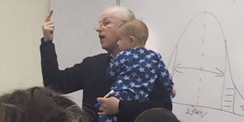 Girl Takes Her Son To Class And He Starts Crying, What Happens Next… Wow