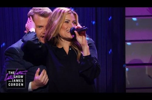 Idina Menzel Gets Dirty With James Corden