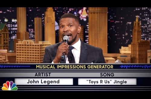 Jamie Foxx Does Hilarious John Legend Impression On The Tonight Show