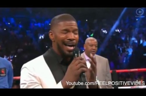 Jamie Foxx Remixes National Anthem And People Are Not Happy