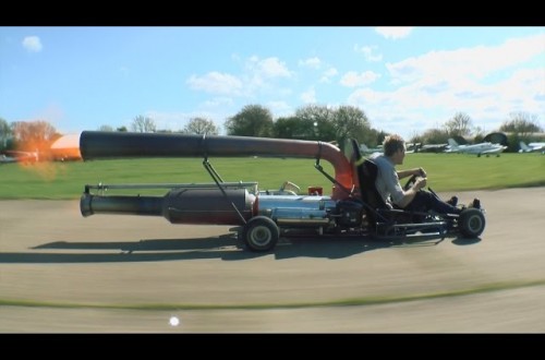 Jet-Powered Go-Kart Will Blow Your Mind