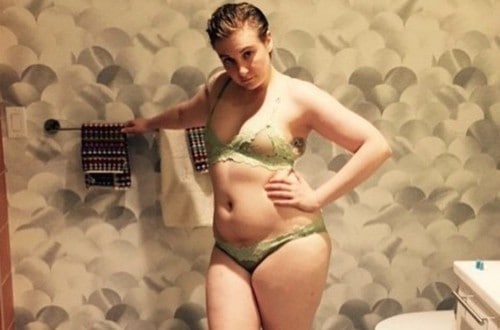 Lena Dunham Models Lingerie On Instagram