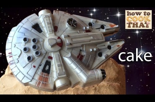 Make This Incredible Millennium Falcon Cake In Time For Star Wars Day