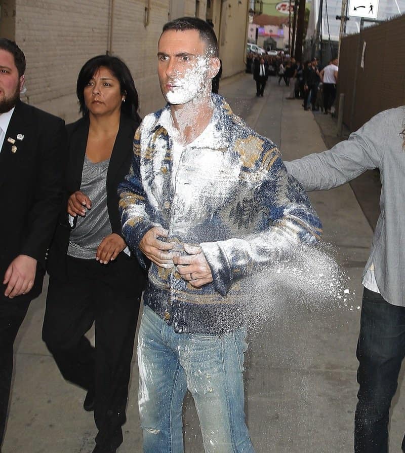 Maroon 5’s Adam Levine Gets Sugar Bombed