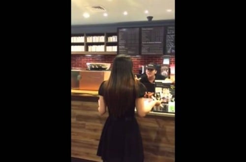 Shocking Video Of Starbucks Employee Screaming At Customer