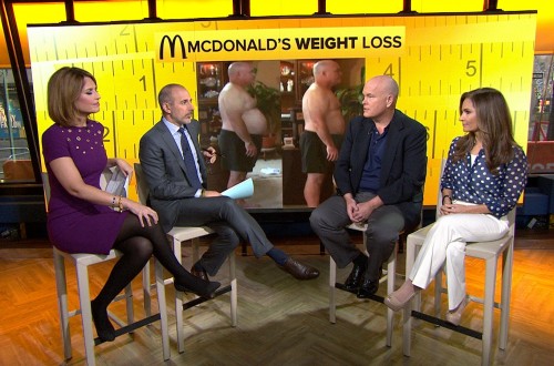 Un-Supersize Me: One Man Loses 60 lbs Eating McDonald’s Every Day