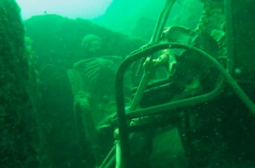 Underwater Skeleton Tea Party Found 40 Feet Beneath Colorado River