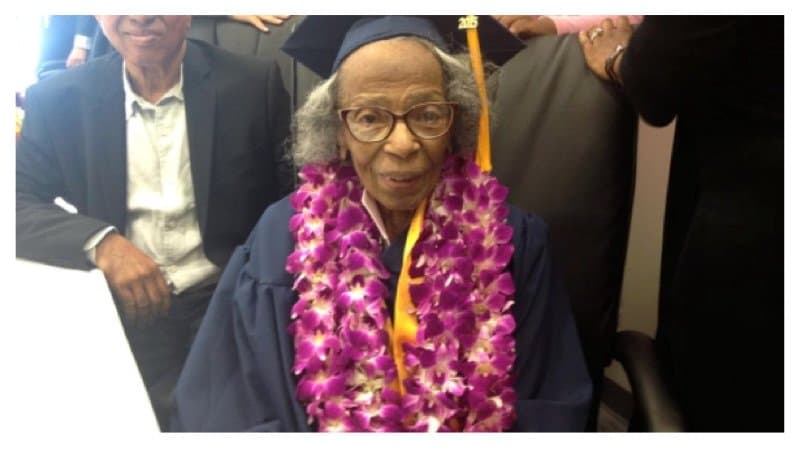 99-Year-Old Woman Earns Her College Degree