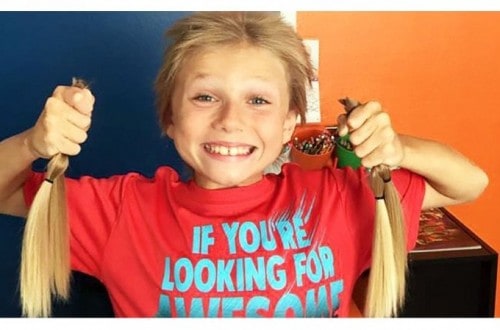 Bullied Boy Cuts Long Locks For Cancer Patients