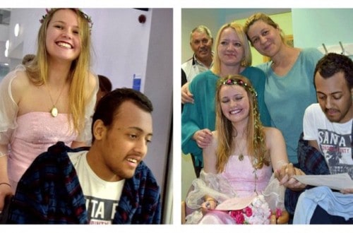 Dying Teen Gets Wish, Marries Girlfriend Three Days Before Passing