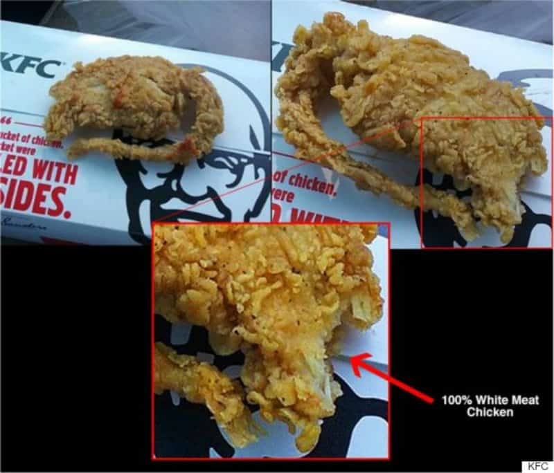 KFC Denies The Authenticity Of The Kentucky Fried Rat