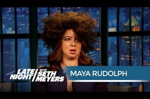 Maya Rudolph Absolutely Nails Rachel Dolezal Impression