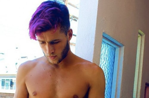 The Merman Trend Has Men Dying Their Hair With Bright Colors